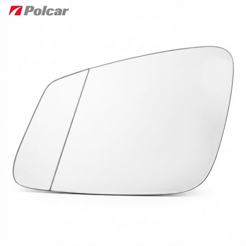 2025555E Вставка зеркала наружного BMW 1 Series II, 2 Series I, 3 Series VI, 4 Series I, 5 Series V, 5 Series VI, 6 Series III, 7 Series V правого | Polcar