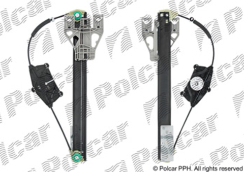 1337PSG3 Электростеклоподъемник Polcar для Audi A4 IV задний левый без моторедуктора