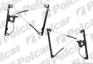 Электростеклоподъемник Peugeot 206 (3 дв.) правый без моторедуктора | Polcar
