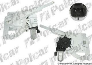 Электростеклоподъемник Fiat Sedici, Suzuki SX4 I и Opel Agila B задний левый | Polcar
