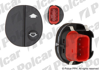 Переключатель стеклоподъемника пассажирского Ford Fiesta VI, Fusion и Transit Connect | Polcar