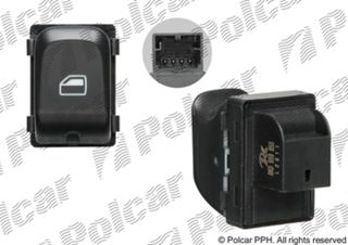 Переключатель стеклоподъемника Audi A4 IV, A5 I и Q5 I | Polcar