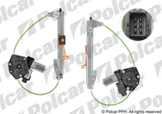 Электростеклоподъемник Fiat Punto III, Punto Evo и Grande Punto задний правый | Polcar