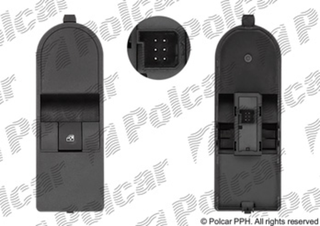Переключатель стеклоподъемника пассажирского Opel Astra H и Zafira B | Polcar
