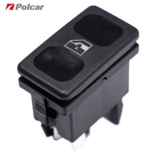 Переключатель стеклоподъемника Volkswagen Golf II, Jetta II, Polo III, Polo Classic, LT I (28-35), Caddy II, Seat Ibiza II и Cordoba | Polcar