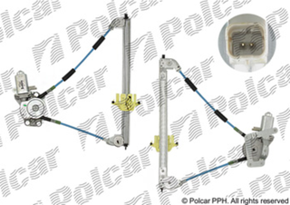 Электростеклоподъемник Citroen Xsara Picasso задний левый | Polcar