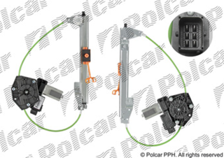 Электростеклоподъемник Fiat Punto III и IV, Punto Evo IV, Grande Punto задний правый | Polcar