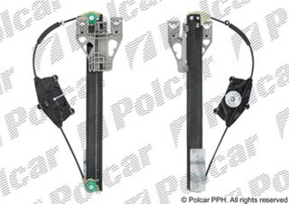Электростеклоподъемник Audi A4 IV задний левый без моторедуктора | Polcar