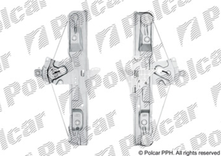 Электростеклоподъемник Opel Insignia I задний правый без моторедуктора | Polcar