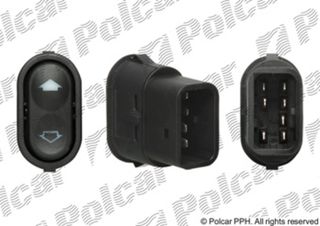 Переключатель стеклоподъемника Ford Escort V, VI, VII, Fiesta III, V и Orion III | Polcar